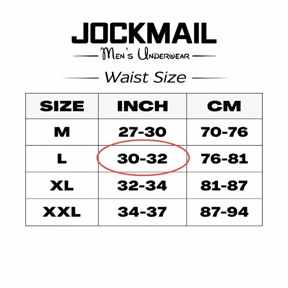 Jockmail Large (30-32) Fishnet Thong Black Sheer Mesh Low Rise Underwear JM220